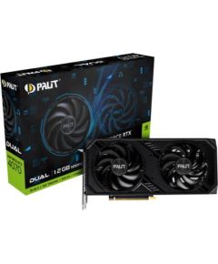 Graphics Card PALIT NVIDIA GeForce RTX 4070 12 GB GDDR6 192 bit PCIE 4.0 16x GPU 1920 MHz Dual Slot Fansink 1xHDMI 3xDisplayPort NE64070019K9-1048D