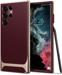 Spigen   Spigen NEO HYBRID GALAXY S22 ULTRA BURGUNDY