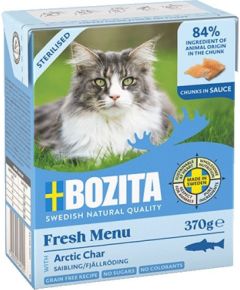 BOZITA Fresh Menu Sterilised Arctic char - wet cat food - 370g