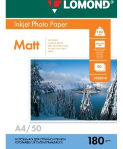 Lomond Photo Inkjet Paper Matte 180 g/m2 A4, 50 sheets