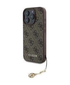 Guess Apple  iPhone 16 Pro 4G Charm Case Brown