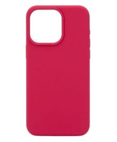 Connect Apple  iPhone 15 Pro Premium Magsafe Soft Touch Silicone Case New Function Rose Red