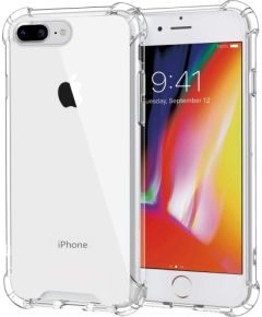 Fusion anti shock 1.5 mm silikona aizsargapvalks Apple iPhone 7 Plus | 8 Plus caurspīdīgs