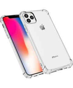 Fusion Anti Shock 1.5 mm Silikona Aizsargapvalks Priekš Apple iPhone 13 Caurspīdīgs