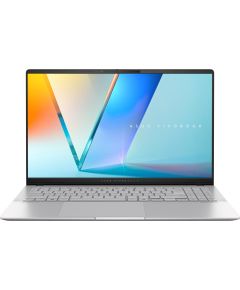 ASUS Vivobook S 15 OLED S5507QA-MA049W Snapdragon X Elite X1E 78 100 15.6" 3K 120Hz 600nits Glossy 32GB LPDDR5X SSD1TB Qualcomm Adreno NPU 45TOPs WLAN+BT Cam 70WHrs Win11 Cool Silver