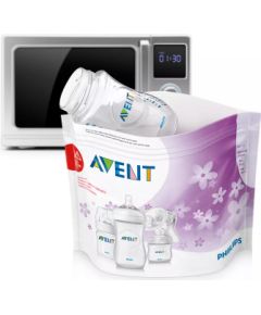 Philips Avent Mikroviļņu sterilizatora maisiņi, 5gab - SCF297/05