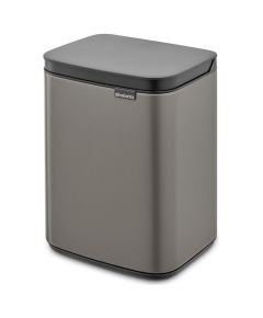 BRABANTIA atkritumu tvertne Bo, 4l, Platinum - 222504