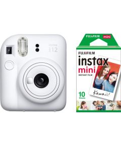 Fujifilm Instax Mini 12, clay white + film