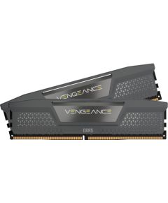 Corsair DDR5 - 64GB - 6000 - CL - 30 (2x 32 GB) dual kit, RAM (grey, CMK64GX5M2B6000Z30, Vengeance)