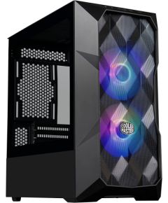 Cooler Master MasterBox TD300 Mesh, tower case (black, Tempered Glass)