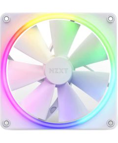 NZXT F140 RGB Twin Pack 140x140x26, case fan (white, pack of 2 incl. RGB & fan controller)