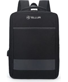 Tellur 15.6 Notebook Backpack Nomad with USB Port Black