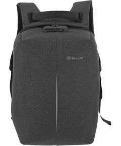 Tellur 15.6 Notebook Backpack Antitheft V2, USB port, Black