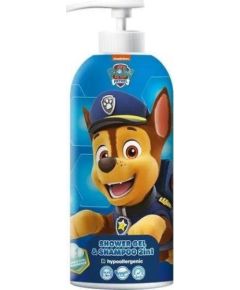 Paw Patrol Chase żel pod prysznic i szampon 2w1 Guma Balonowa 1000ml