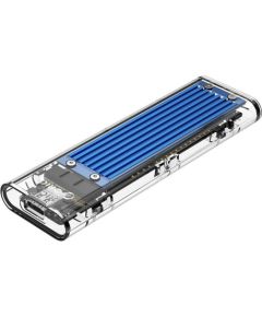 Orico Enclosure SSD M.2 , NVME, USB-C 3.1 Gen.2, 10Gbps (blue)