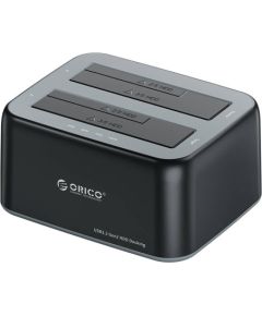 Orico docking station for 2.5" / 3.5" HDD / SSD, 5Gbps, USB-A to USB-B with cloning function (black)