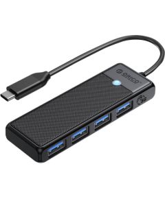 Orico Hub 4in1 USB A3.0x4 (black)