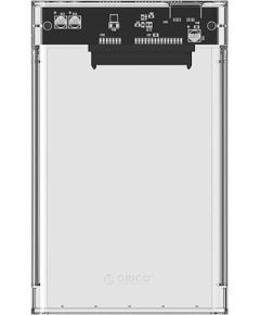 Orico 2139 HDD/SSD 2.5" drive enclosure, 5Gbps, USB-A to USB Micro-B (transparent)