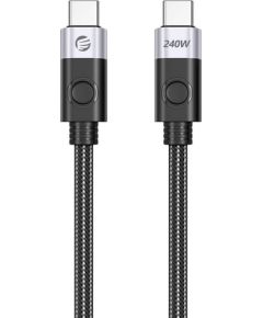 Orico 240W USB-C to USB-C charging cable, 1.5 m (black)