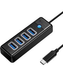 Orico HUB USB-C to 4x USB 3.0 5Gbps 0,15m Black