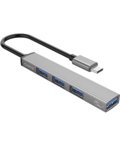 Orico USB to USB 3.0 + 3x USB 2.0 Hub Adapter (gray)