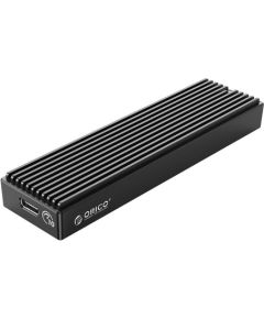 Orico NVME M.2, 10gbps, USB-A to USB-C + USB-C to USB-C drive enclosure (black)