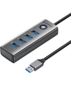 Orico PDD4U USB to 4x USB 3.0 Hub Adapter (gray)