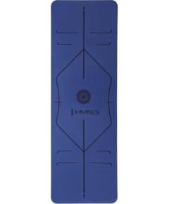 Jogas paklājiņš YM10 YOGA MAT TPE DARK BLUE HMS