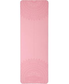 Jogas paklājiņš YM10 YOGA MAT TPE LIGHT PINK HMS