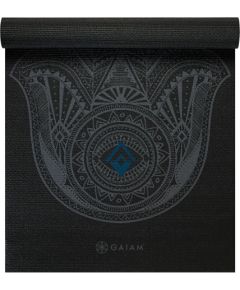 GAIAM Gray Hamsa 4 MM 61971 Vingrošanas paklājiņš