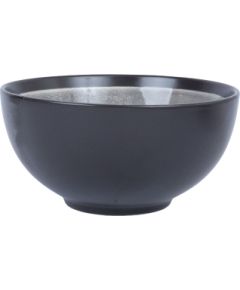 Bowl RITA D12xH7cm, black/grey