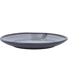 Plate RITA D20cm, black/grey