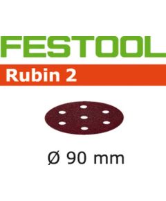 Festool Smilšpapīrs ekscentra slīpmašīnai Rubin2; 90 mm; P220; 50 gab.