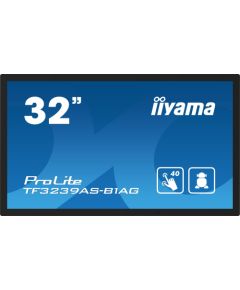 Monitor iiyama IIYAMA 80cm  (31,5") TF3239AS-B1AG 16:9 M-Touch 2xHDMI+DP