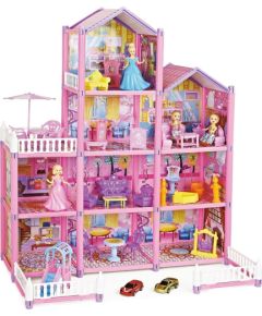 Woopie WOOPIE Mega Willa Domek dla Lalek LOVELY HOUSE 194 el.