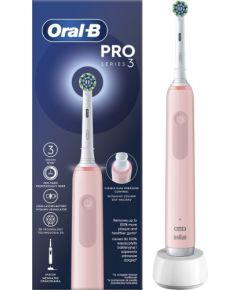 Szczoteczka Oral-B Oral-B Pro 3 Pink Cross Action różowy