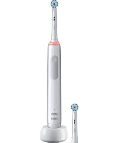 Szczoteczka Oral-B Szczoteczka rotacyjna Pro 3 3000 Sensitive Biała + końcówka