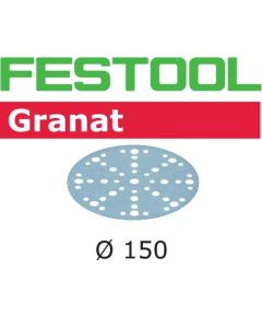 Smilšpapīrs ekscentra slīpmašīnai Festool STF 150 mm; 48; P220; GR; 100 gab.