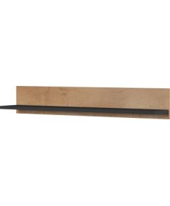 Cama Meble Cama set of two shelves 125cm SOHO lefkas oak/black