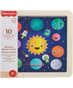 Mattel Fisher-Price: Wooden Jigsaw Puzzle - Planet (HXV16)