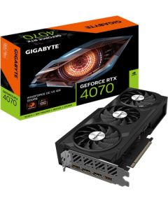 Graphics Card GIGABYTE NVIDIA GeForce RTX 4070 20 GB GDDR6 192 bit PCIE 4.0 16x Triple slot Fansink 1xHDMI 3xDisplayPort GV-N4070WF3OCV2-12GD