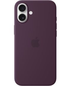 Apple iPhone 16 Plus Silicone Case with MagSafe Plum