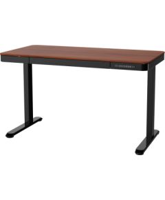 Tuckano Electric height adjustable desk ET119W-C Black/Walnut