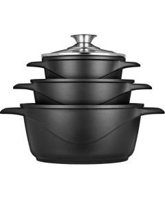 Smile MGK-18 soup pot Black Aluminium