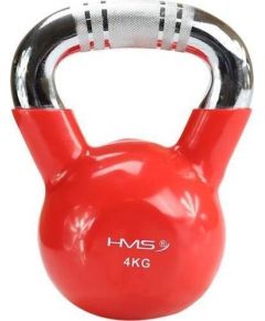 KTC KETTLEBELL AR HROMĒTU KNURLED ROKU ROKTURI HMS