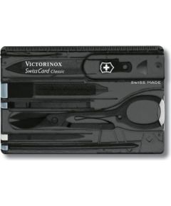 Victorinox SwissCard Classic Black, Transparent ABS synthetics