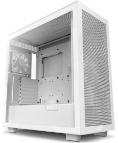 Case NZXT H7 Flow MidiTower ATX EATX MicroATX MiniITX Colour White CM-H72FW-01