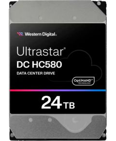 Western Digital HDD Server WD/HGST ULTRASTAR DC HC580 (3.5’’, 24TB, 512MB, 7200 RPM, SATA 6Gb/s, 512E SE NP3), SKU: 0F62796