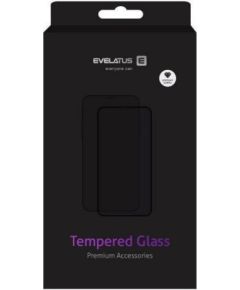 Evelatus Apple  iPhone 16 Pro Max Rubber Anti-Broken 3D Glass Full Cover Japan Glue Anti-Static Black