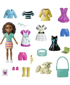 Mattel Polly Pocket: Medium Pack - Party Time Doll with Pet (HKV93)